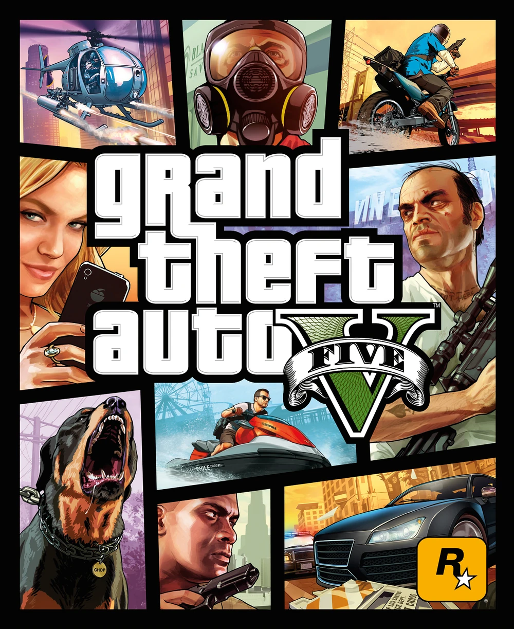 Carátula de GTA V