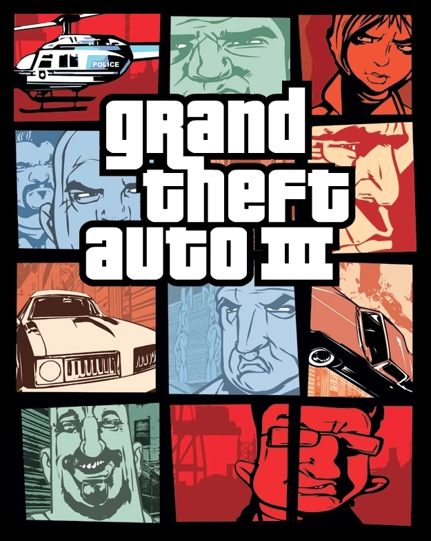 Carátula de GTA III