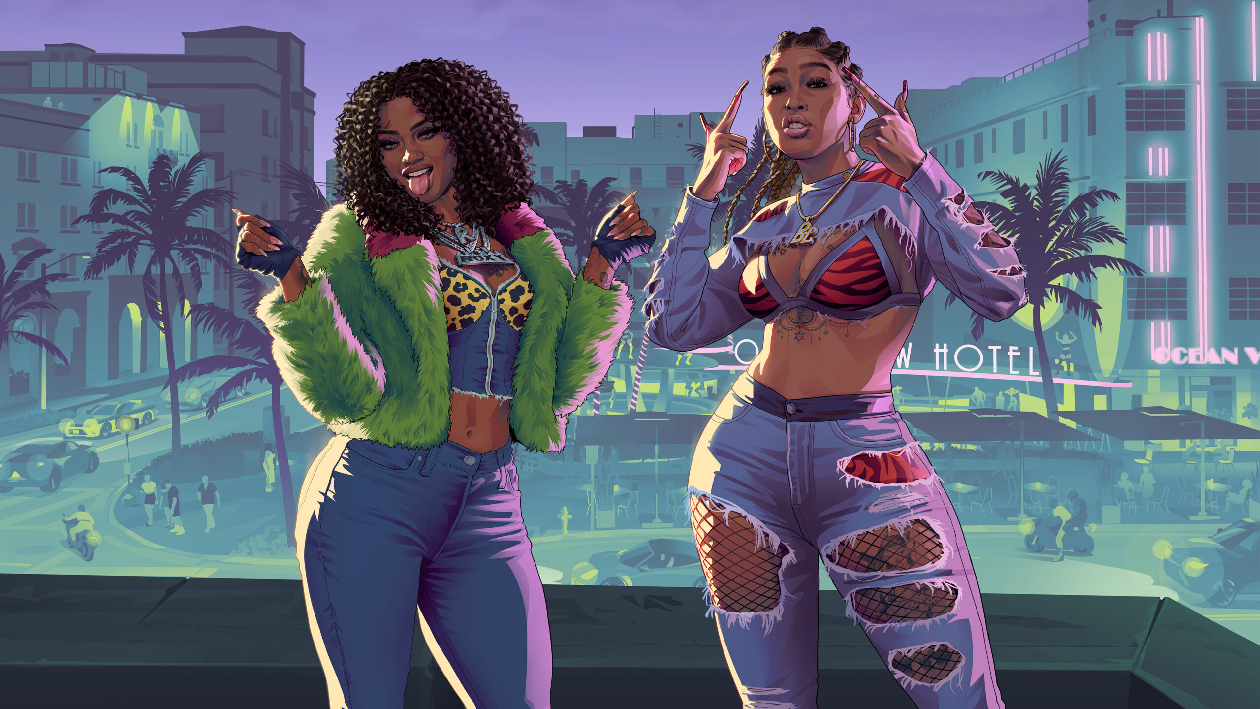 Real Dimez, personajes de GTA VI
