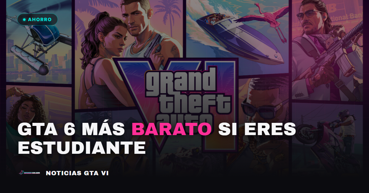 GTA 6 más barato con descuento de estudiante: 64$ en Target (EE.UU.)