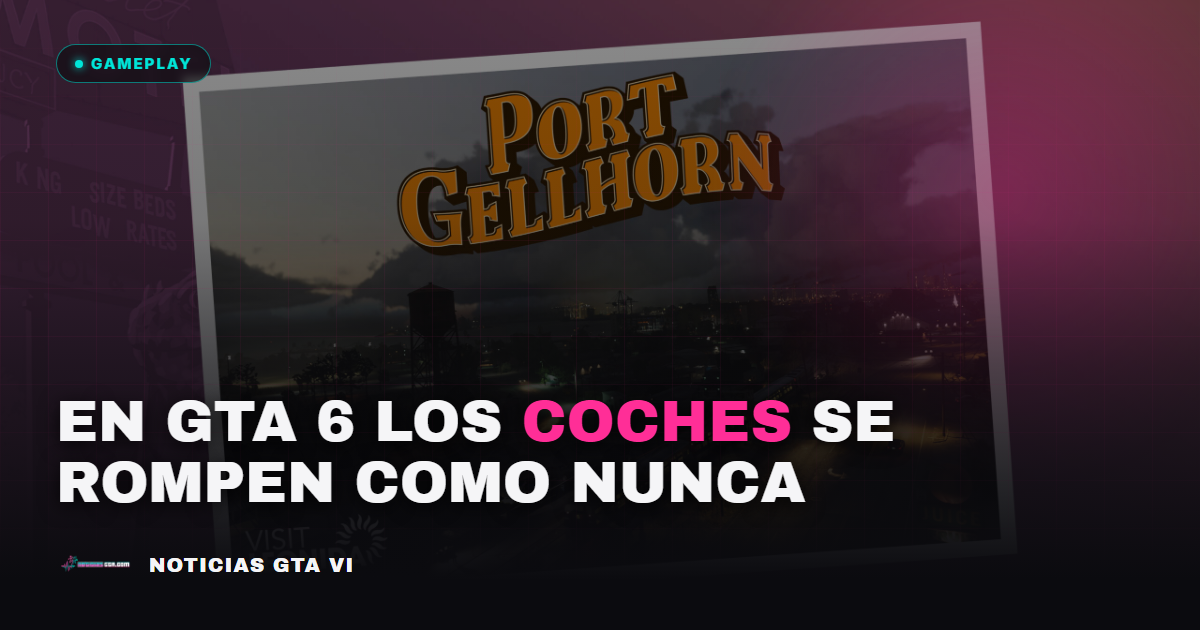 GTA 6 y la destrucción de vehículos: adiós parachoques y guardabarros