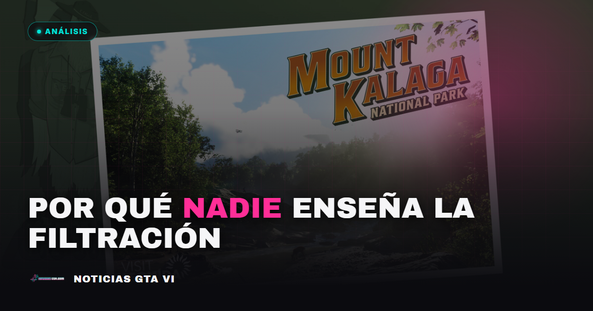 Por qué nadie puede enseñar la filtración de GTA 6 (y por qué eso la confirma)