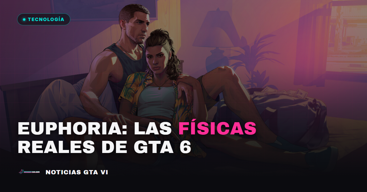 Euphoria en GTA 6: la tecnología detrás de sus físicas brutales