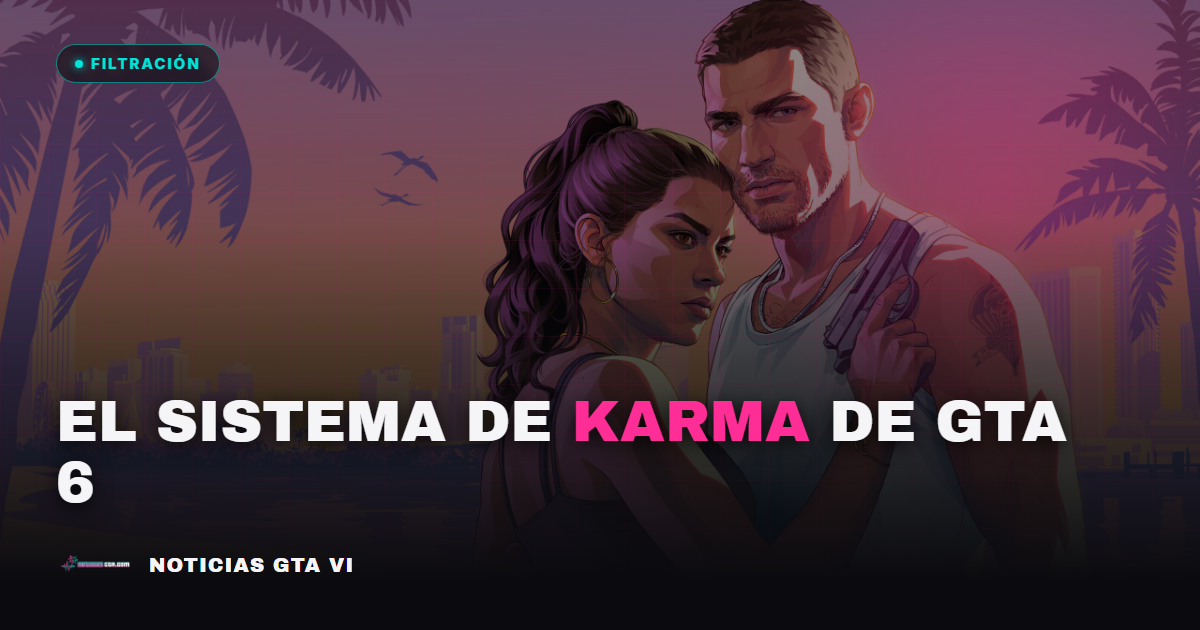 El sistema de karma y las mecánicas de GTA 6 que revela la filtración