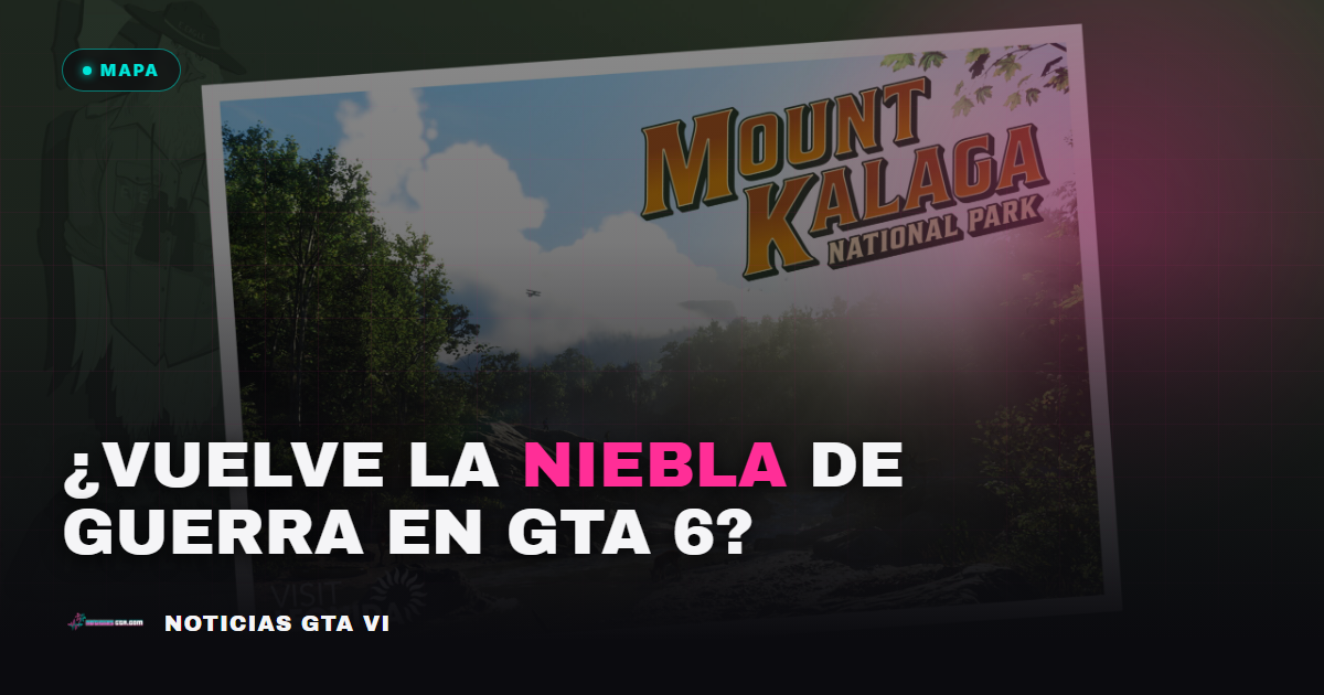 ¿Vuelve la niebla de guerra en GTA 6? El mapa oculto, a debate