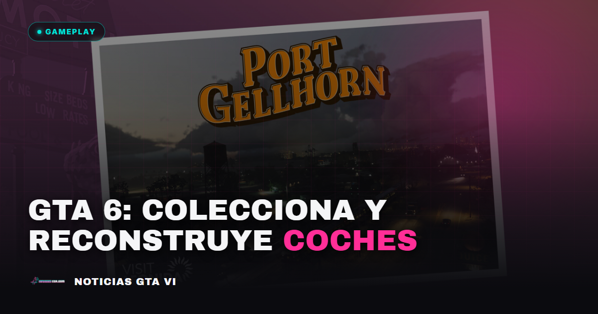 GTA 6 tiene una actividad secreta para los amantes de los coches