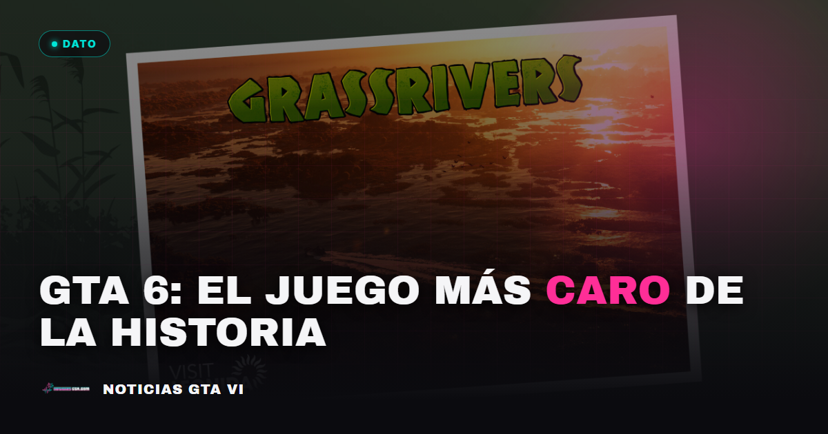 El presupuesto de GTA 6 supera los 1.000 millones: el juego más caro de la historia